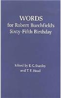 Words For Robert Burchfield's 65th Birthday