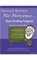 Professor Bloomer's No-Nonsense Basic Reading Program