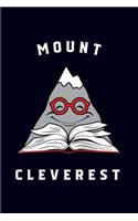 Mount Cleverest: 6x9 120-page lined and blank notebook journal notepad scribble book diary workbook for philosophers