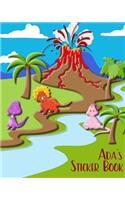 Ada's Sticker Book: Blank Pages for Drawing or Putting Stickers