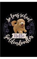 So Long School Hello Goldendoodle