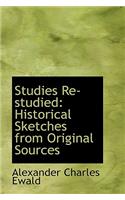 Studies Re-Studied