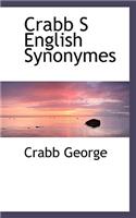 Crabb S English Synonymes: (English)