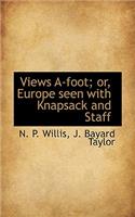 Views A-Foot; Or, Europe Seen with Knapsack and Staff