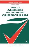 How to Assess the Vocational Curriculum