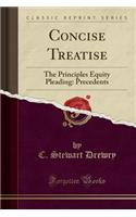 Concise Treatise: The Principles Equity Pleading: Precedents (Classic Reprint)
