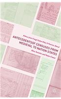 Antecedents of Censuses from Medieval to Nation States