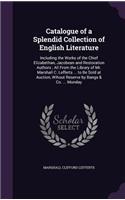 Catalogue of a Splendid Collection of English Literature