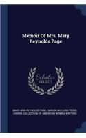 Memoir Of Mrs. Mary Reynolds Page