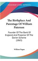 Birthplace And Parentage Of William Paterson