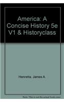 America: A Concise History 5e V1 & Historyclass