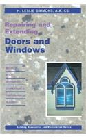 Repairing and Extending Doors and Windows