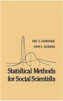 Statistical Methods for Social Scientists