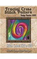 Fractal Cross Stitch Pattern: Design No. 5084