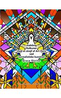 malebog Kalkuner med et strejf af Art Deco ved surrealistiske kunstner Grace Divine