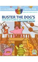 Buster the Dog's Adventures in Coloring