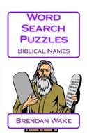 Word Search Puzzles Biblical Names