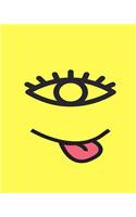One Eye Emoji Sketchbook