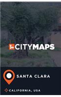 City Maps Santa Clara California, USA