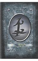 Friendship - Shadowhunters Parabatai Rune Journal Blank Notebook