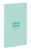 Teneues - A5 Notebook: Pastel Green, 140 Lined Pages, Raw Sewn Spine, Lays Flat
