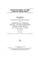 Spectrum management and third generation wireless service