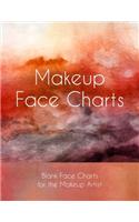 Makeup Face Charts Blank Face Charts for the Makeup Artist