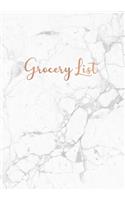 Grocery List