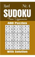 Hard Sudoku Nr.4: 480 puzzles with solution