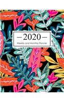 2020 Weekly and Monthly Planner