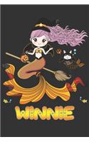 Winnie: Winnie Halloween Beautiful Mermaid Witch Want To Create An Emotional Moment For Winnie?, Show Winnie You Care With This Personal Custom Gift With Wi