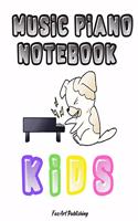 Music Piano Notebook