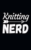 Knitting Nerd: Funny Knitting Lovers Notebook/Journal (6" X 9") Great Knitters Gift Idea For Birthday Or Christmas