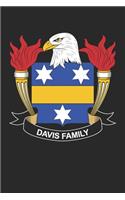 Davis I: Davis I Coat of Arms and Family Crest Notebook Journal (6 x 9 - 100 pages)