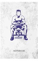 Bullet Dotted Journal: Fitness Athlete Notebook Dotted Grid a5 6x9 120 Pages - Bodybuilding Quote Planner Exercising Diary Fitness Motivation - Fitness Athlete Personal Tr