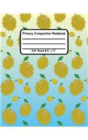 Primary Composition Notebook: Draw And Write Journal Picture Space Grades K-2