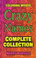 CRAZY NAMES - Complete Collection - Coloring Words
