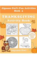 Thanksgiving Activity Book