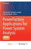 PowerFactory Applications for Power System Analysis