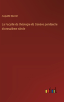 Faculté de théologie de Genève pendant le dixneuvième siècle