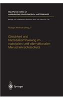 Gleichheit und Nichtdiskriminierung im nationalen und internationalen Menschenrechtsschutz