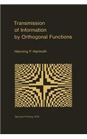 Transmission of Information by Orthogonal Functions