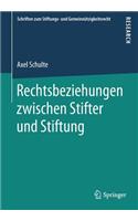 Rechtsbeziehungen Zwischen Stifter Und Stiftung