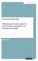 Hilfeplanung für einen Jungen mit Entwicklungs-, Artikulations- und Interaktionsstörungen