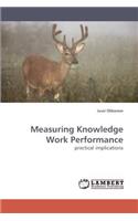 Measuring Knowledge Work Performance