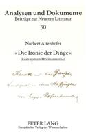 «Die Ironie Der Dinge»