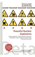 Peaceful Nuclear Explosions
