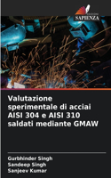 Valutazione sperimentale di acciai AISI 304 e AISI 310 saldati mediante GMAW
