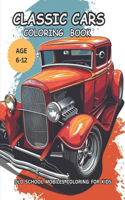 Classic Cars Coloring Book