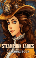 Steampunk Ladies Coloring Book